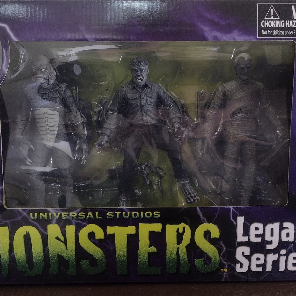 Universal Monster Legacy Series set of 3